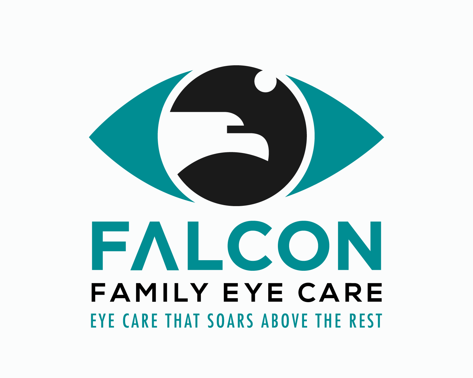 Logo Design for Falcon Family Eye Care