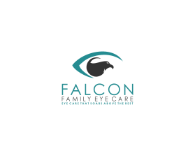 Falcon Family Eye Care  entry by djavadesign