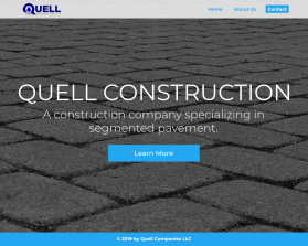 Winning entry: Quell Construction, LLC entry by AleksanderK
