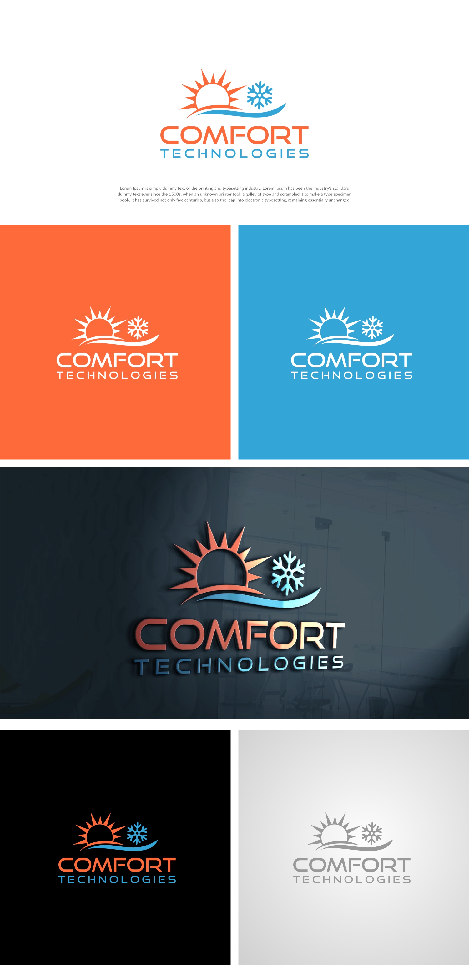 Logo Design for Comfort Technologies