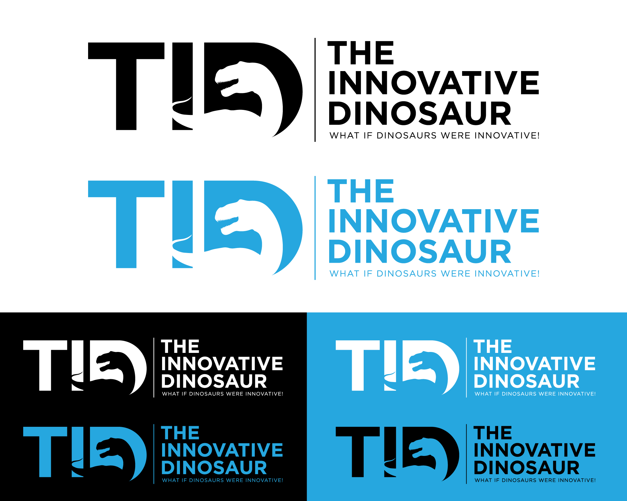 Logo Design for The Innovative Dinosaur - TID