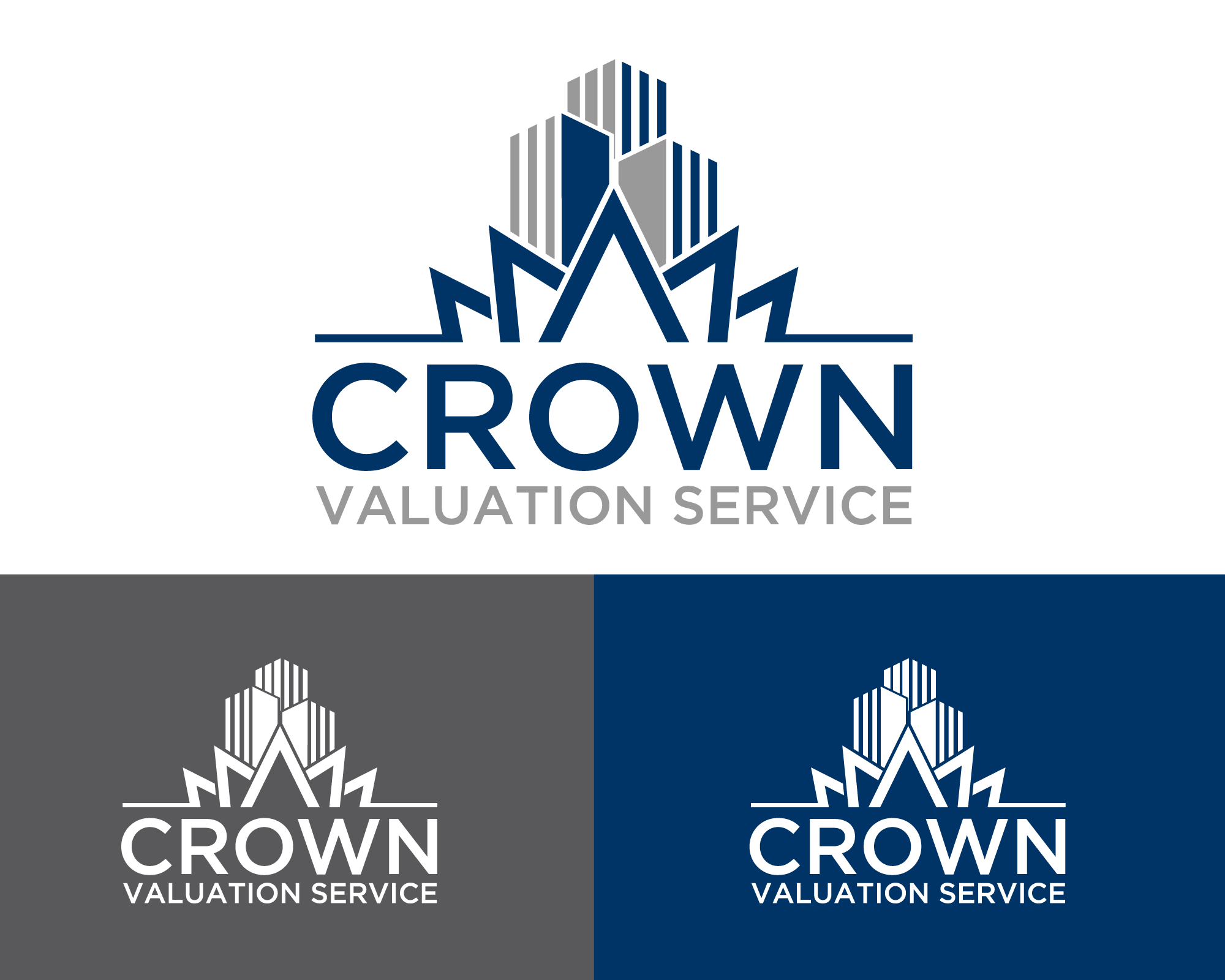 Logo Design for Crown Valuation Service