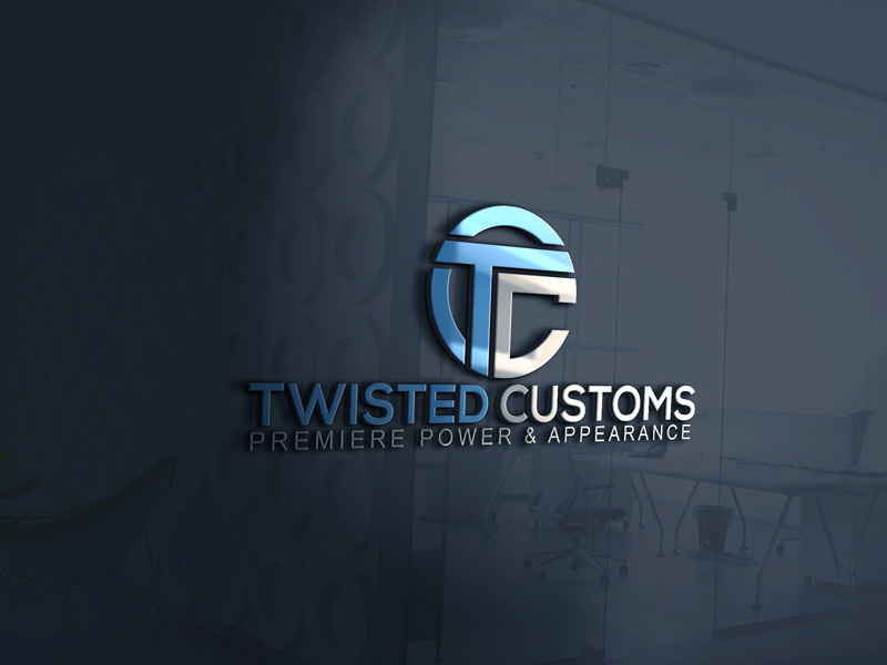 Logo Design for Twisted Customs