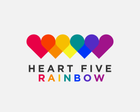 heart five rainbow entry by designr