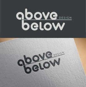 Above + Below Design (Logo does not have to include the word design, it's optional) entry by morearts