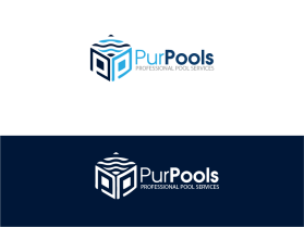 Logo Design entry 1683460 submitted by riffa14 to the Logo Design for PurPools run by harpershome@att.net