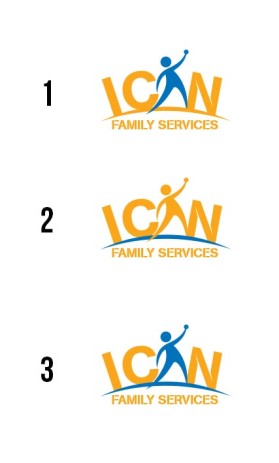 Winning entry: I CAN Family Services entry by eksograf
