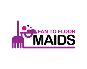 FAN TO FLOOR MAIDS entry by LOGOWORLD