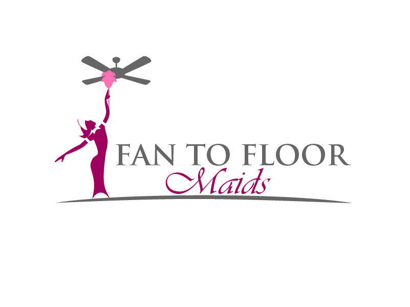 Logo Design for FAN TO FLOOR MAIDS