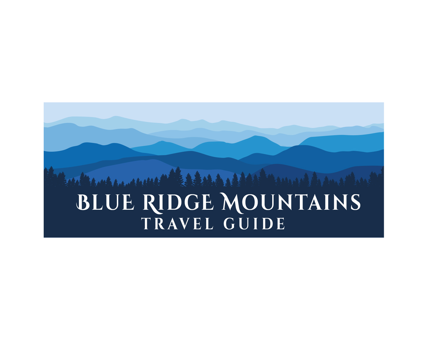 Logo Design for Blue Ridge Mountains Travel Guide