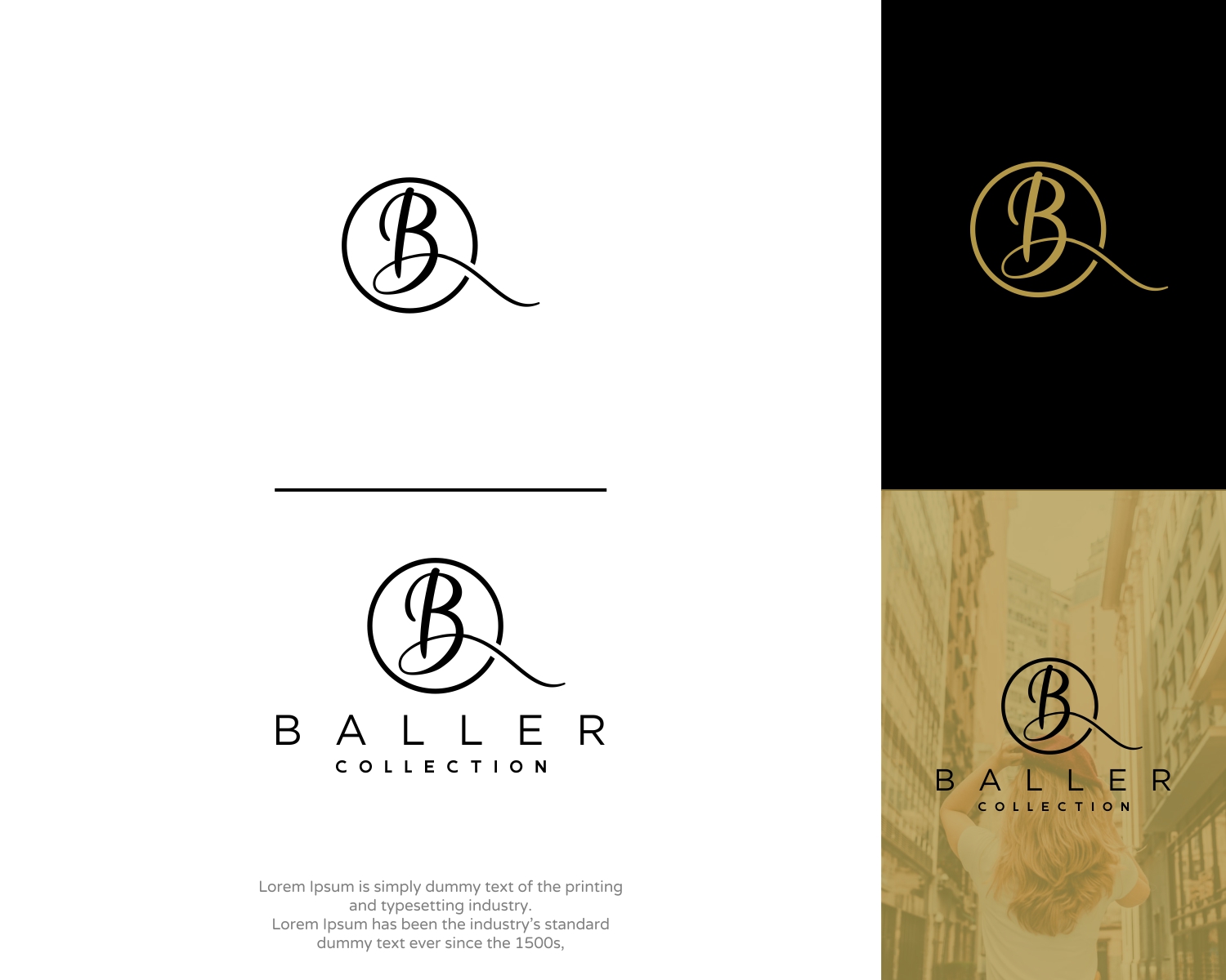 Logo Design for Baller Collection