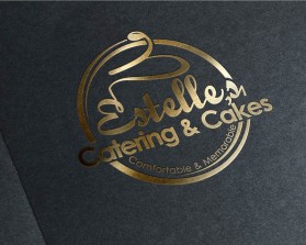 Estelle,s Catering &amp; Cakes entry by JBsign