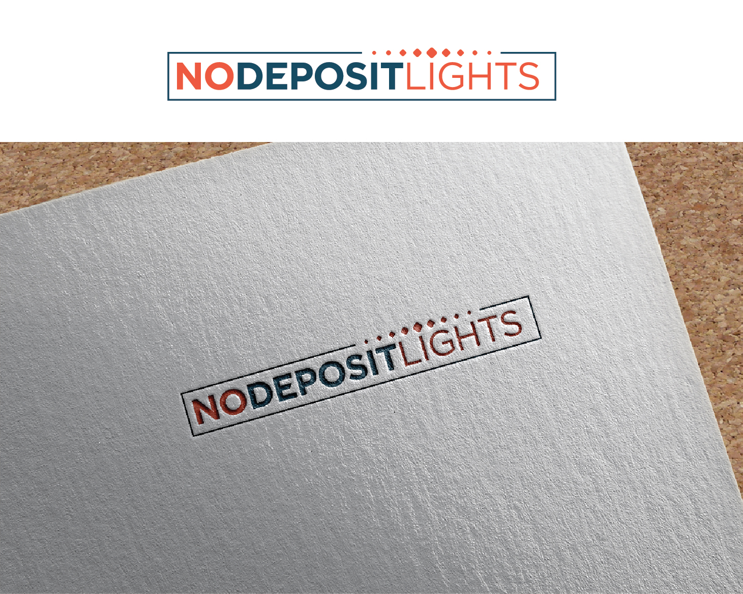 Logo Design for No Deposit Lights
