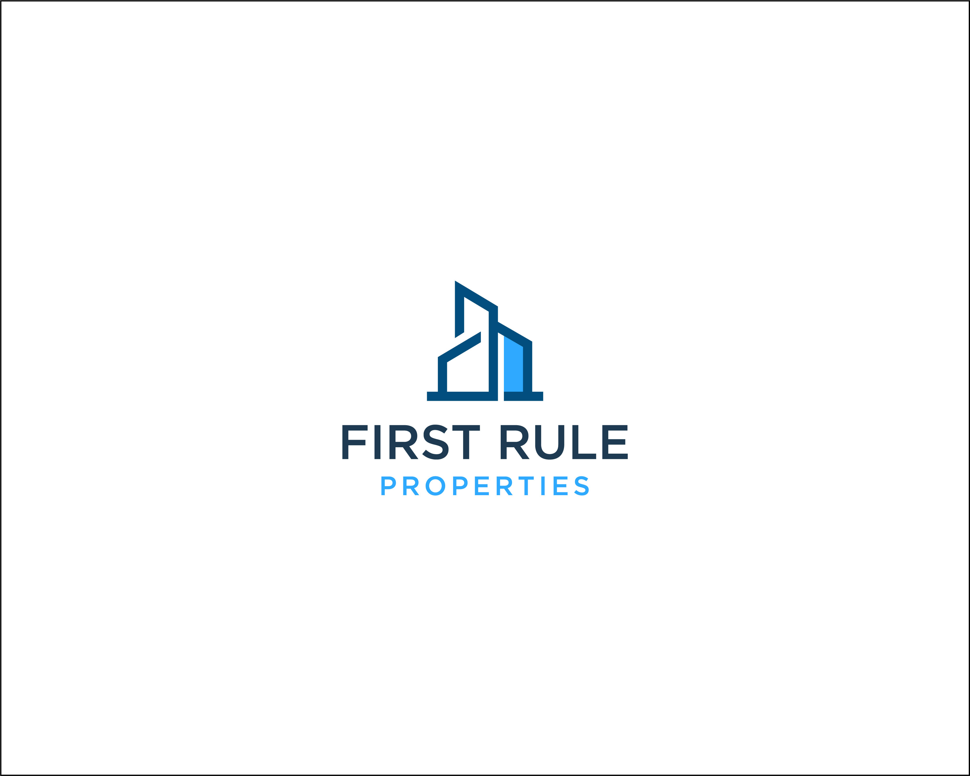 Logo Design for First Rule Properties