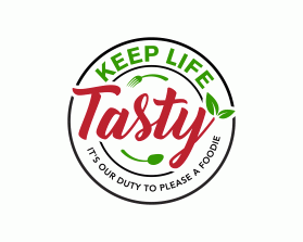 Keep Life Tasty entry by dsdezign