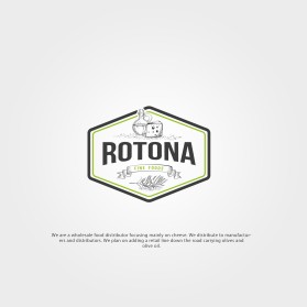 Winning entry: Rotona Fine Foods entry by MartenVisser