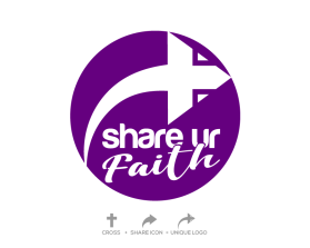 Logo for Share Ur Faith entry by mariaphotogift