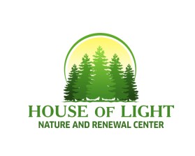 House of Light, Nature and Renewal Center entry by paragraphikadesigns