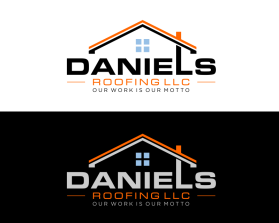 Winning entry: Daniels Roofing LLC. entry by sella