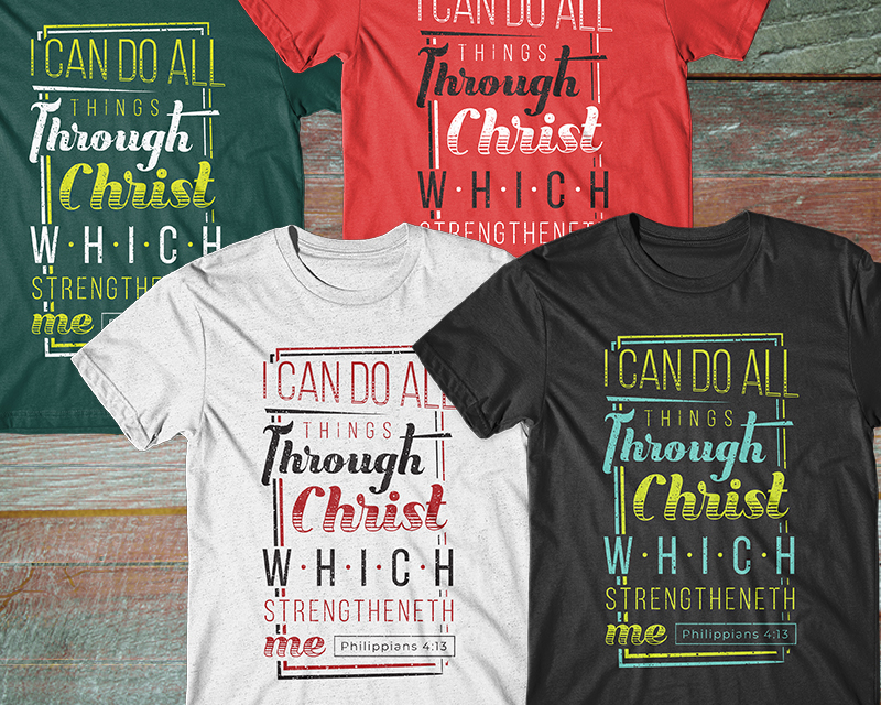 T-Shirt Design for Share Ur Faith