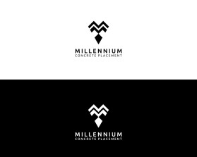 Millennium Concrete Placement entry by andrelopesdesigner