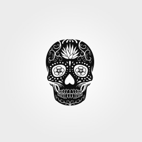 Skull Logo Design entry by MartenVisser