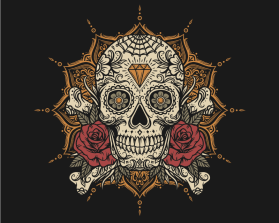 Skull Logo Design entry by Am That Creative
