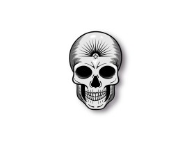 Skull Logo Design entry by dule777