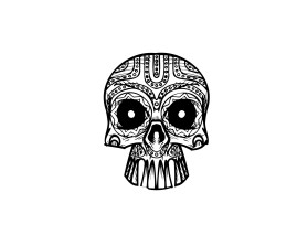 Skull Logo Design entry by shahinacreative