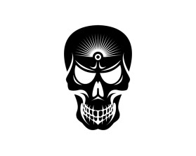 Skull Logo Design entry by angeldzgn