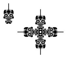 Skull Logo Design entry by kavgood