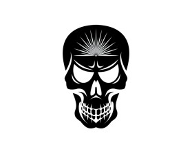 Skull Logo Design entry by angeldzgn