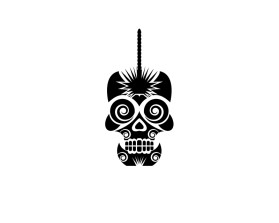 Skull Logo Design entry by kavgood