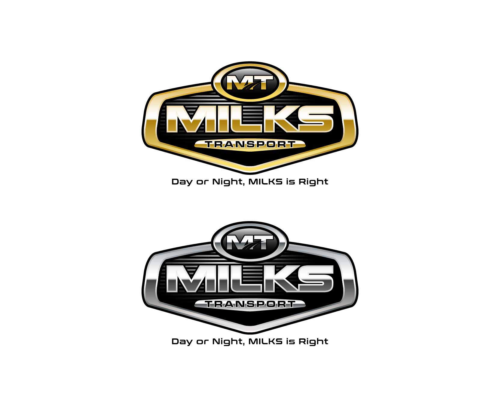 Logo Design for Milks Transport