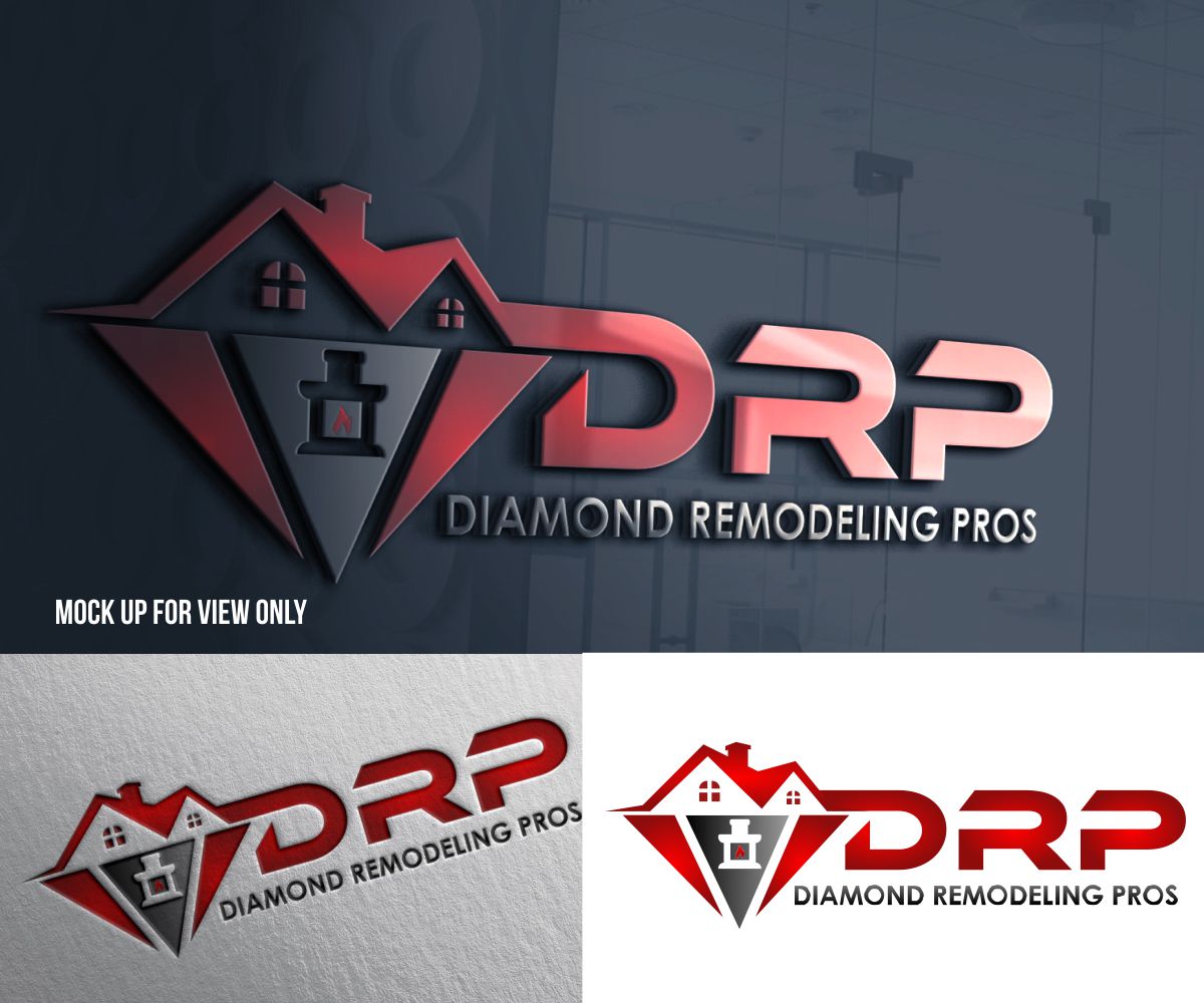 Logo Design for Diamond Remodeling Pros