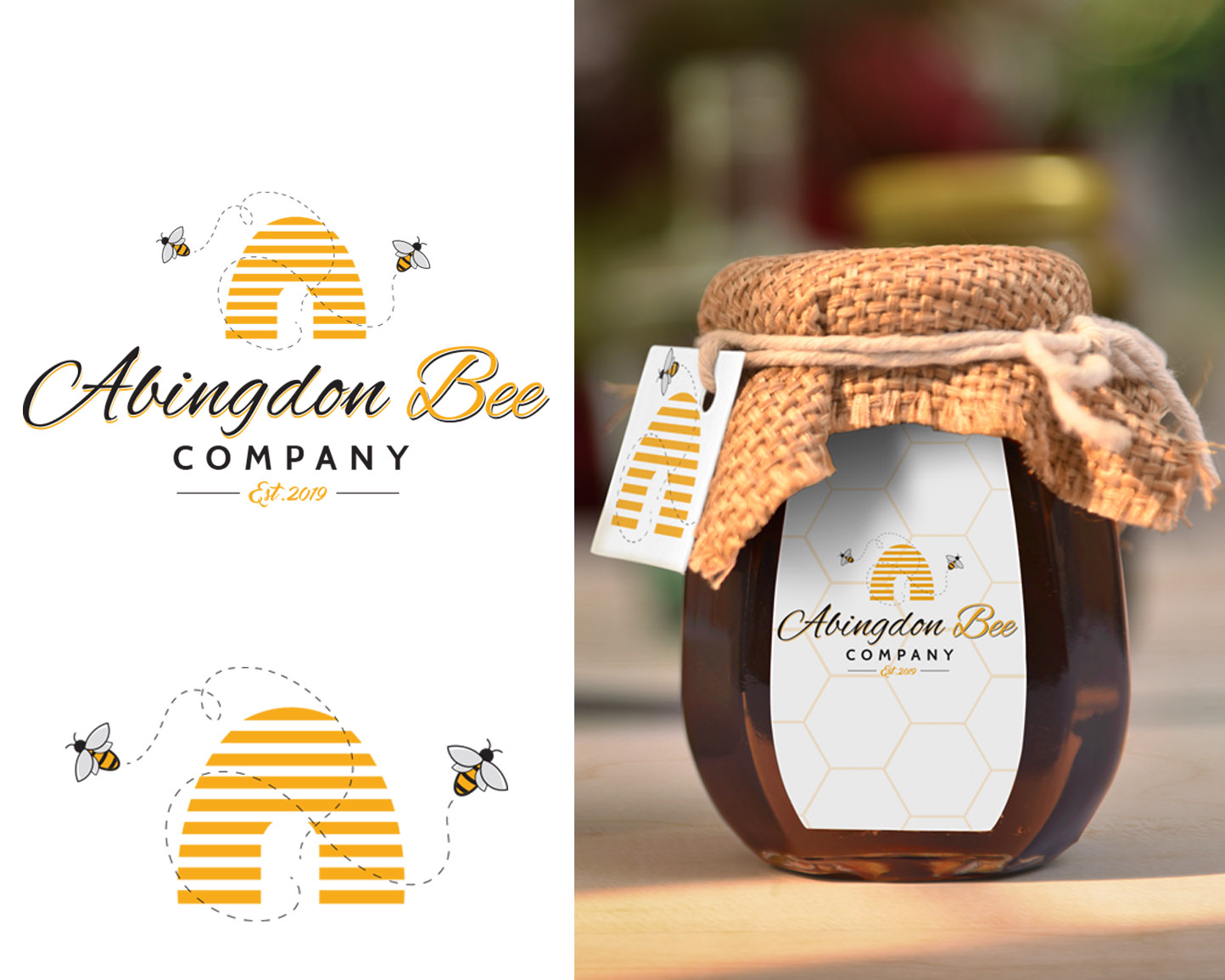 Logo Design for Abingdon Bee Company