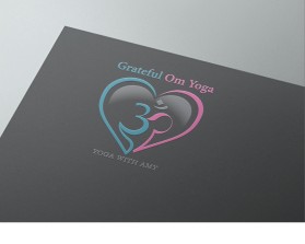 Grateful Om Yoga entry by JBsign