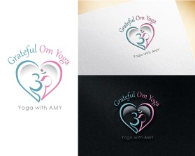 Grateful Om Yoga entry by JBsign