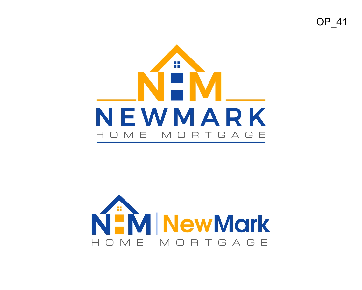 Logo Design for NewMark Home Mortgage