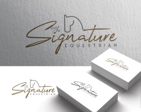 Winning entry: The Signature Equestrian entry by s.nita