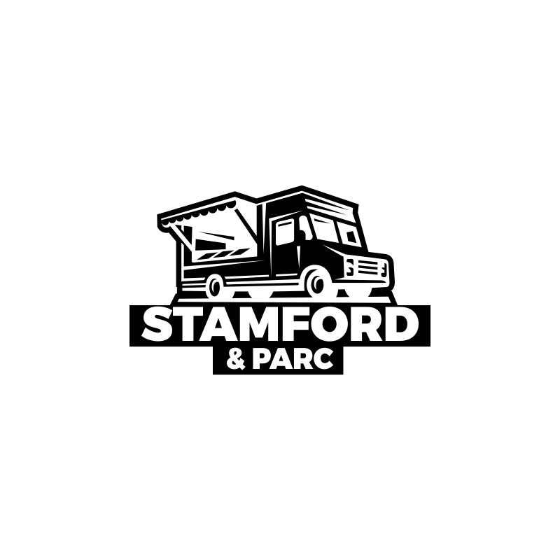 Black & White Food Logo
