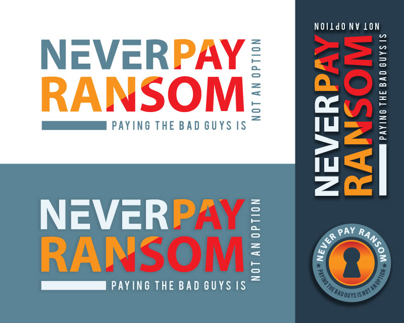 Logo Design for NeverPayRansom.com
