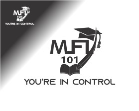 MyFinancialLife101.com is mfl101.com (both registered): Wanting mfl and 101 stacked on top of each other with a graduation cap hangning off the upper righ hand corner of block where the 'l' or 'L' is located entry by Narti Design