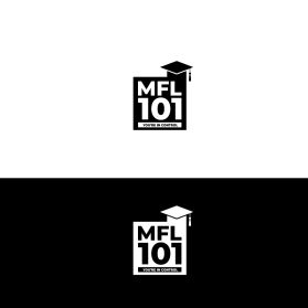 MyFinancialLife101.com is mfl101.com (both registered): Wanting mfl and 101 stacked on top of each other with a graduation cap hangning off the upper righ hand corner of block where the 'l' or 'L' is located entry by d4plun