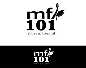 MyFinancialLife101.com is mfl101.com (both registered): Wanting mfl and 101 stacked on top of each other with a graduation cap hangning off the upper righ hand corner of block where the 'l' or 'L' is located entry by kimjil