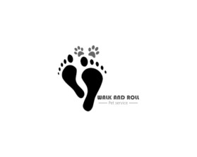 Walk and Roll Pet Services entry by webandgraphic