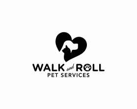 Walk and Roll Pet Services entry by dsdezign