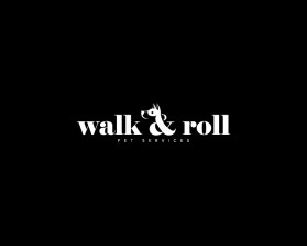 Walk and Roll Pet Services entry by malangdesign