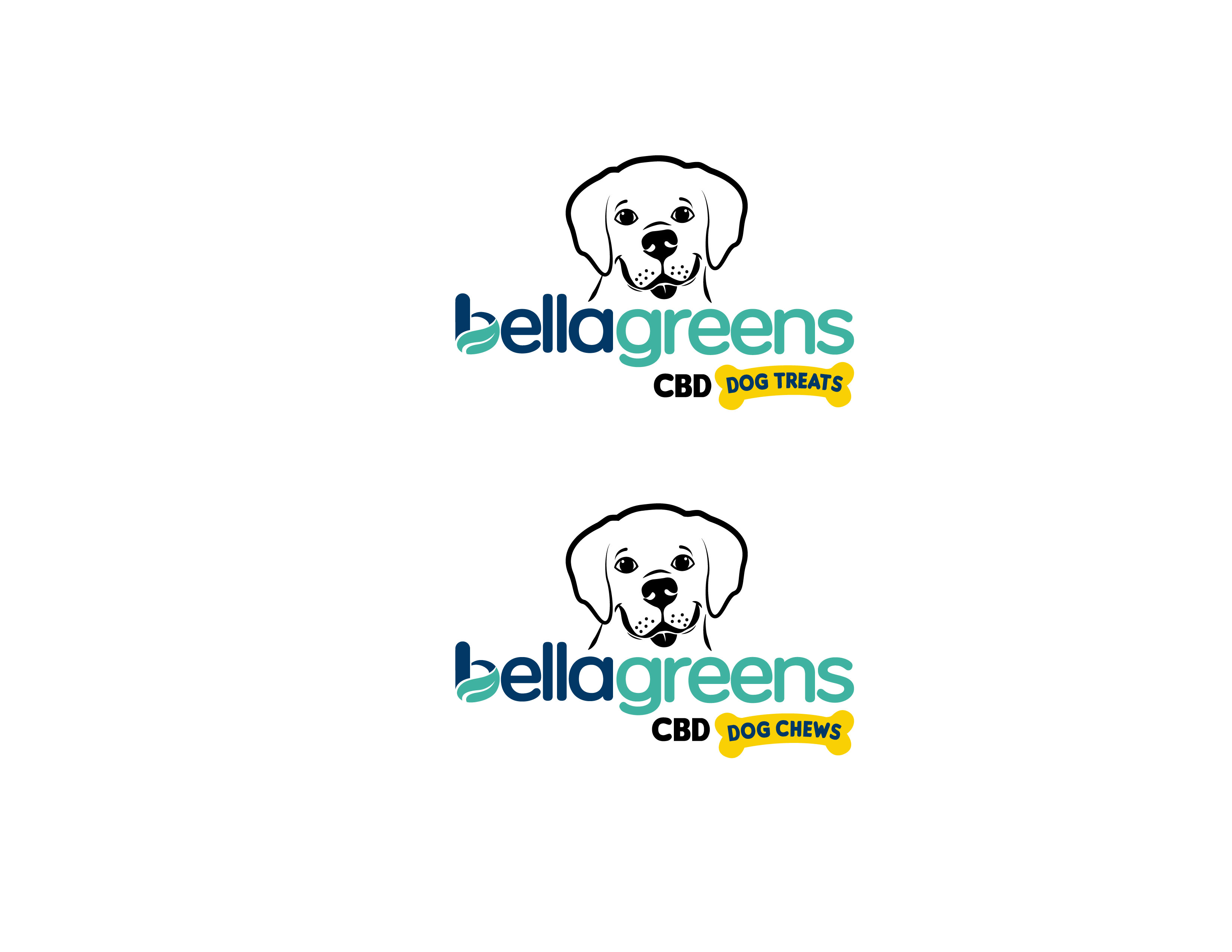 Logo Design for Bella Greens Dog treats/chews