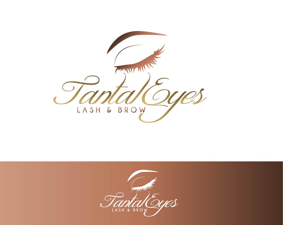 Logo Design for TantalEyes Lash and Brow Studio 